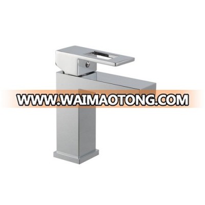 Boharers BF1004H Sink Vessel Faucet Basin Handle Lavatory Faucet, Chrome
